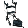 Aidapt Forearm Rollator Walker with Arm Troughs, 8" Wheels & Shopping Bag – Lightweight Folding Mobility Aid