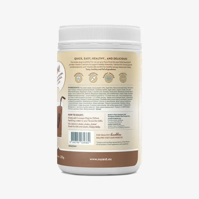 Nuzest dzieci dobre rzeczy bogate czekolada 225G