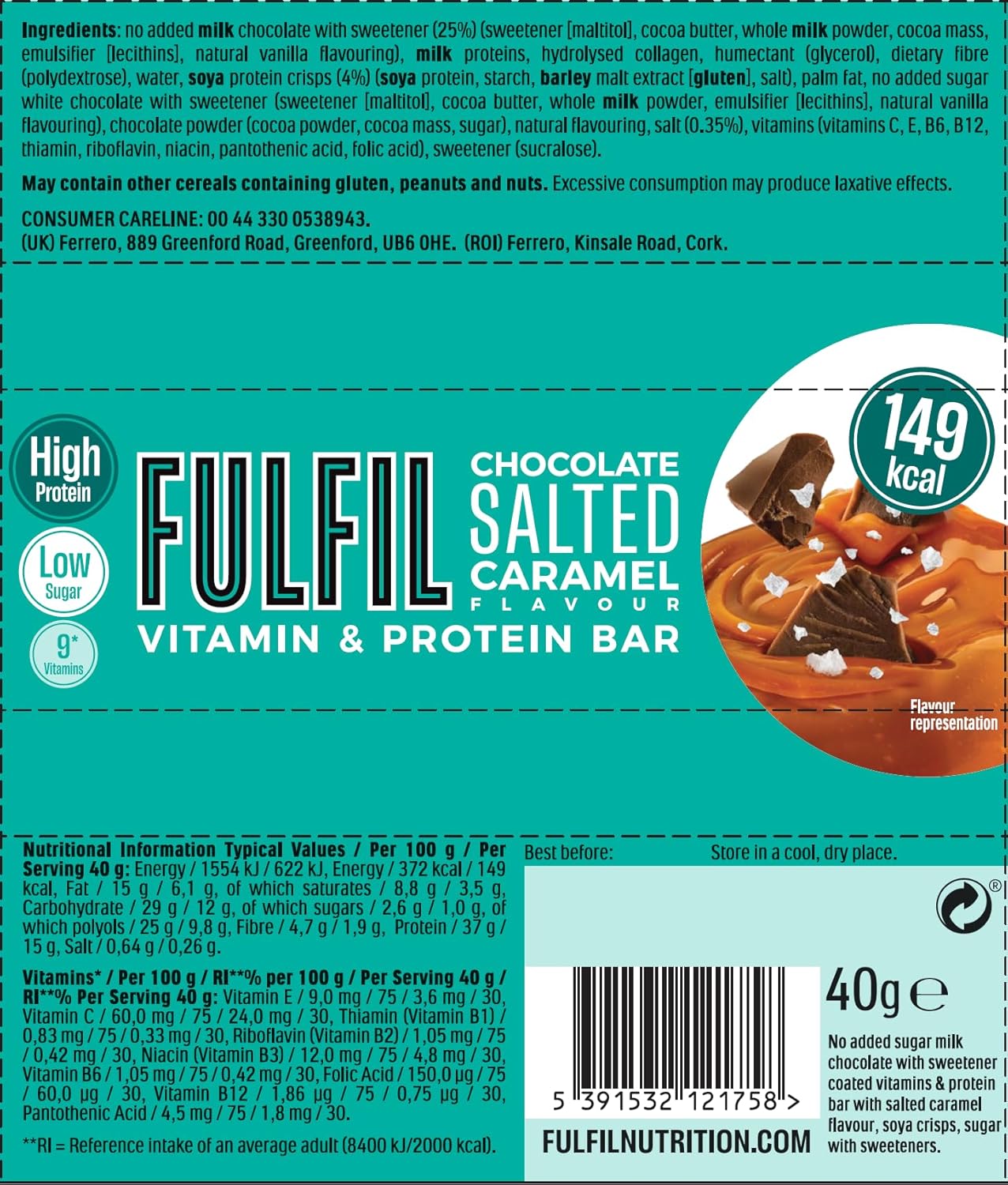 Erfüllen Sie gesalzenes Karamell 40G