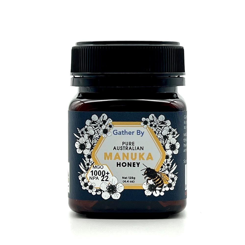 Gather By Australian Manuka Honey 1000+MGO 125g, GATHERBY