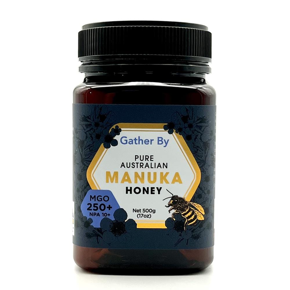 Australian Manuka Honey 250+MGO 500g, GATHERBY