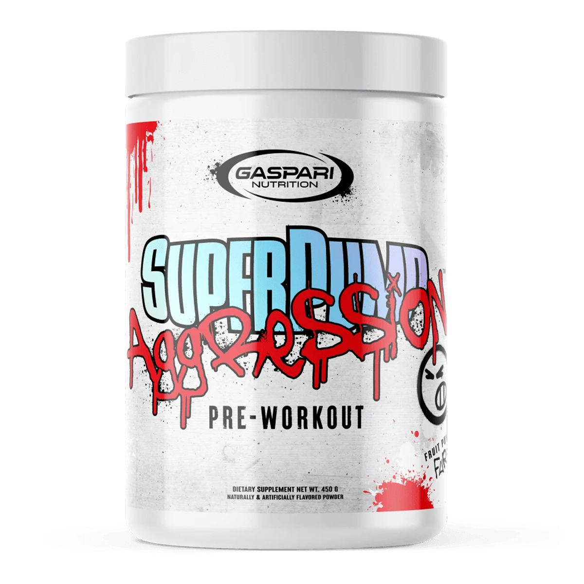 Gaspari Nutrition SuperPump Aggression 450g Fruit Punch Fury