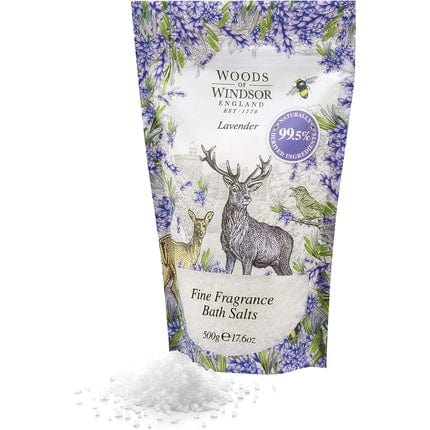 Woods of Windsor Lavender Bath Salts 500g - Purple