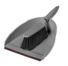 Dustpan & Brush Slate Grey (Soft Bristles) 1 Unit, Greener Cleaner