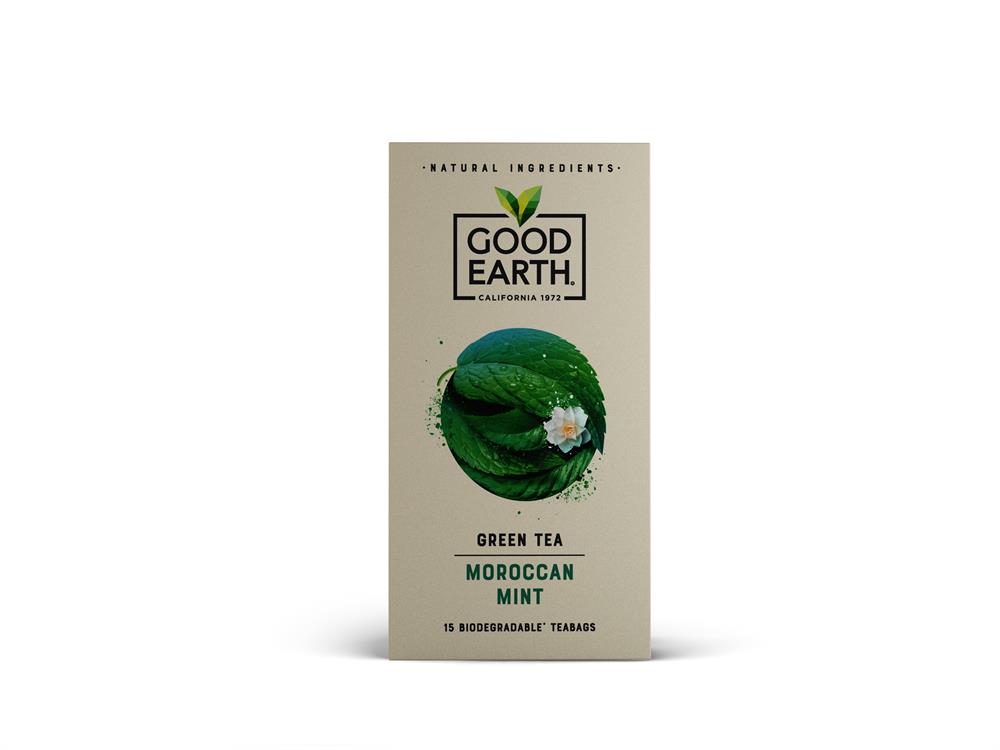 Good Earth Moroccan Mint & Green 15 teabags, Good Earth