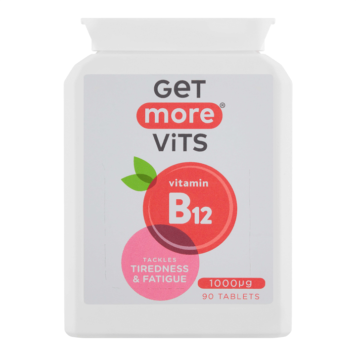 Get More Vits Vitamin B12 90 Tabs