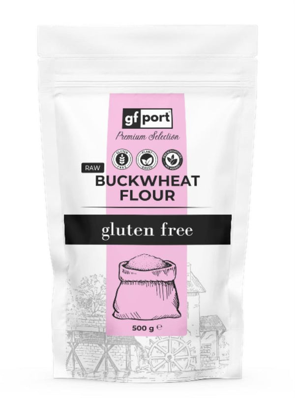 GFPORT Gluten Free Buckwheat Flour 500g, GFport