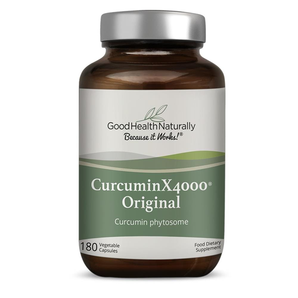 CurcuminX4000 Original 180 Caps, Good Health Naturally