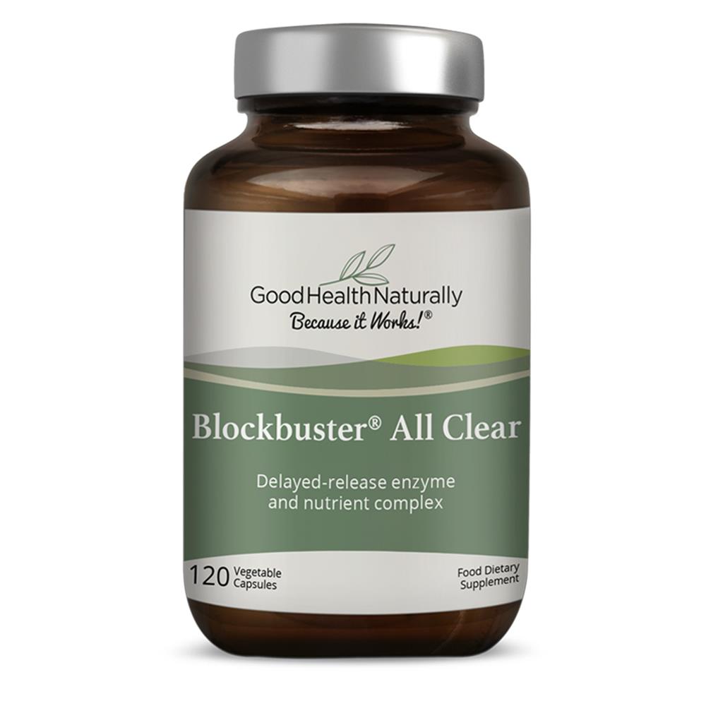 Blockbuster All Clear 120caps, Good Health Naturally