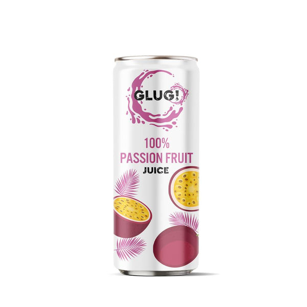 GLUG! 100% Passion Fruit Juice 320ml, Glug