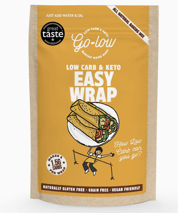 Go-low Keto & Low Carb Easy Wrap Baking Mix 165g, Go-Low Baking