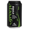 Green Cola 330ml Can - No calorie stevia sweetened cola, Green Cola