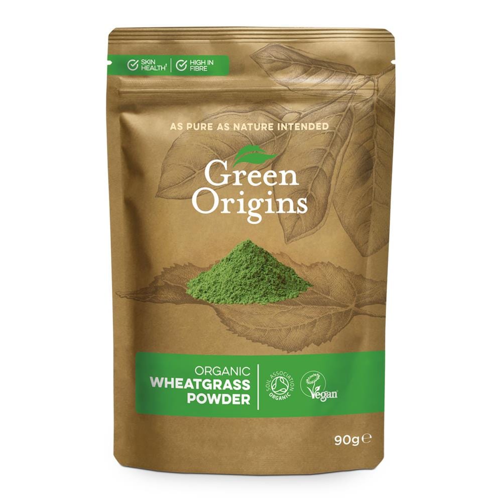 Organic Wheatgrass Powder 90g, Green Origins