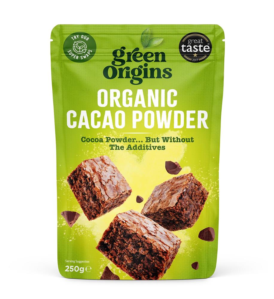 Organic Cacao Powder 250g, Green Origins