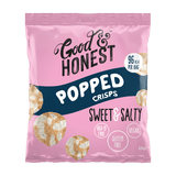 Good & Honest Popped Crisps 24x23g Sweet & Salty