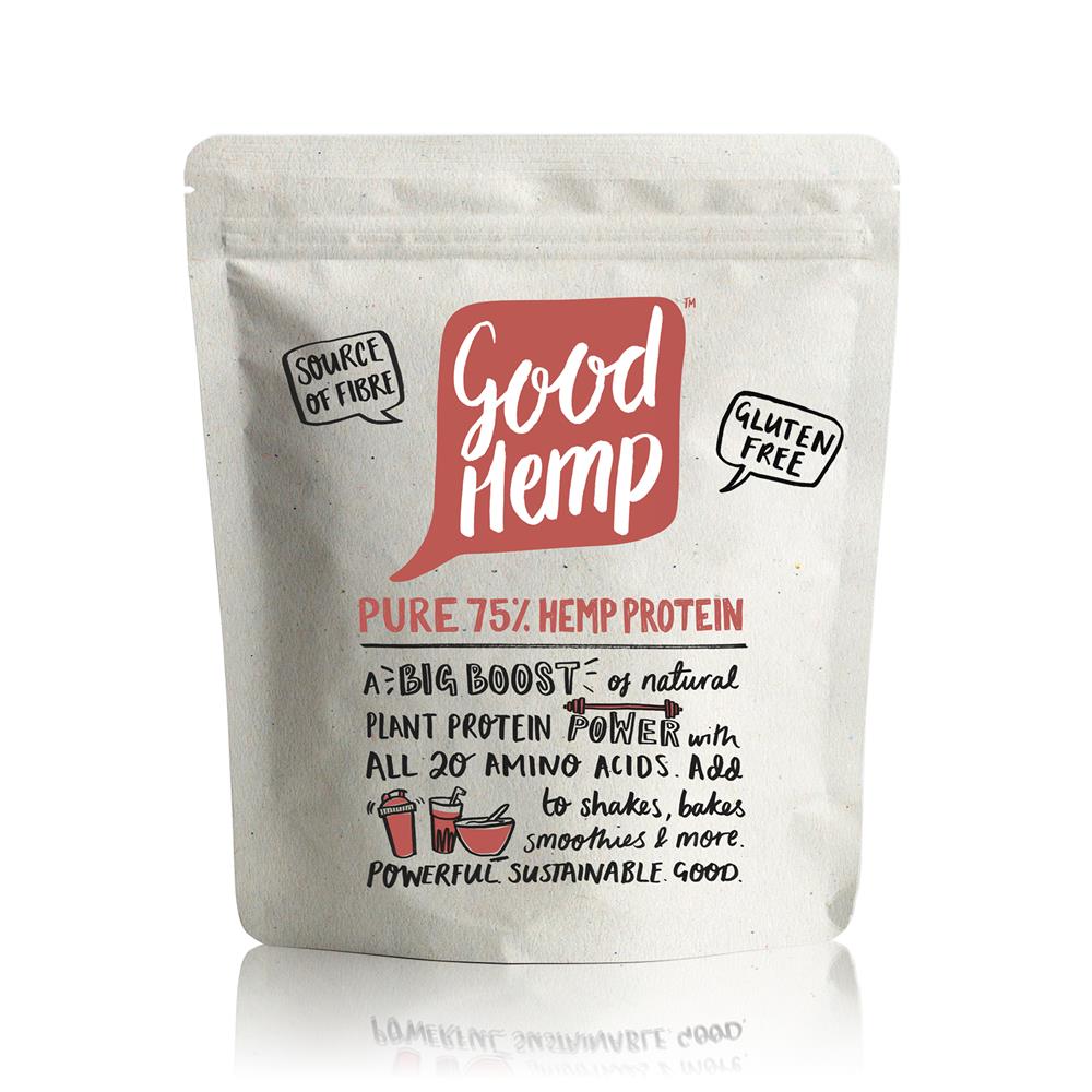 Good Hemp Pure 75% Hemp Protein 500g, Good Hemp