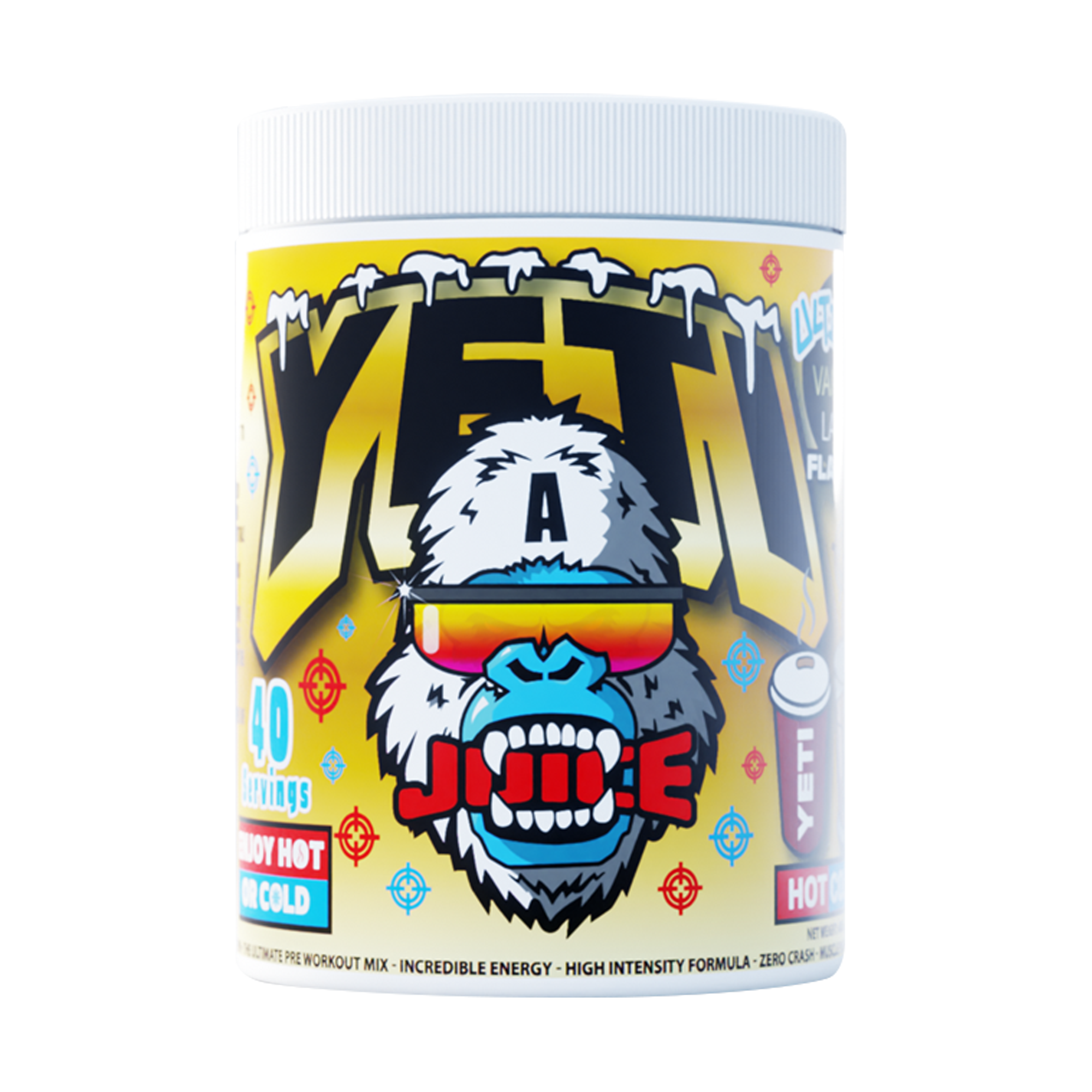 Gorillalpha Yeti Juice 480g Ultimate Vanilla Latte