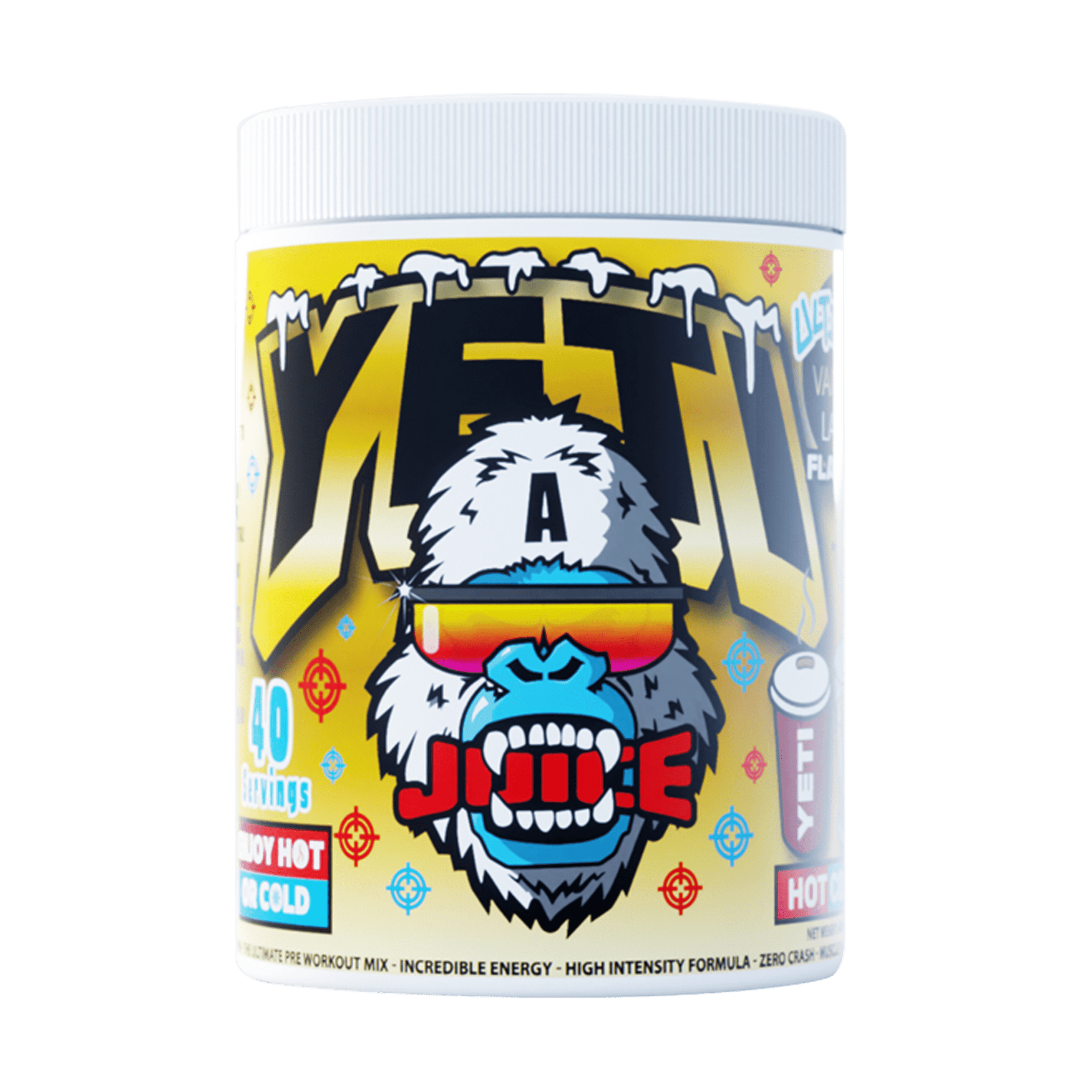 Gorillalpha Yeti Juice 480g Ultimate Vanilla Latte