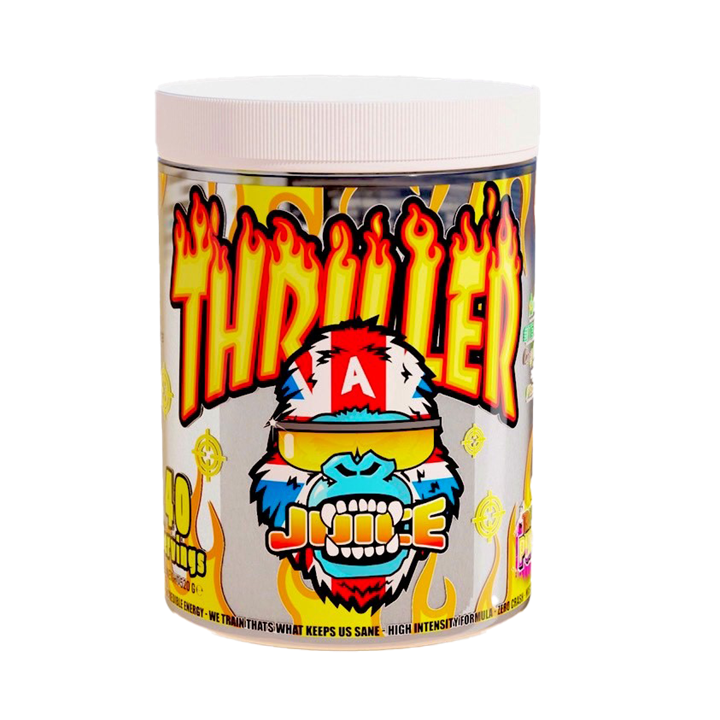 Gorillalpha Thriller Juice 520g Raspberry & Lemonade Slushy