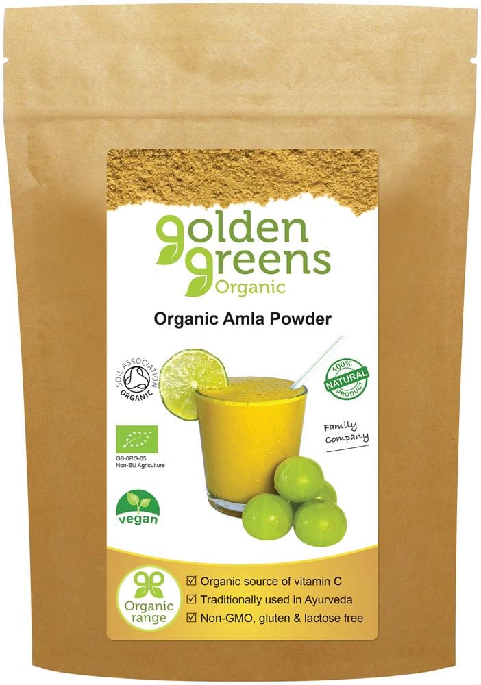 Organic Amla Fruit Powder 200g, Greens Organic