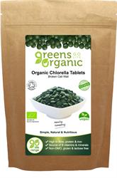 Organic Chlorella 120 Tablets, Greens Organic