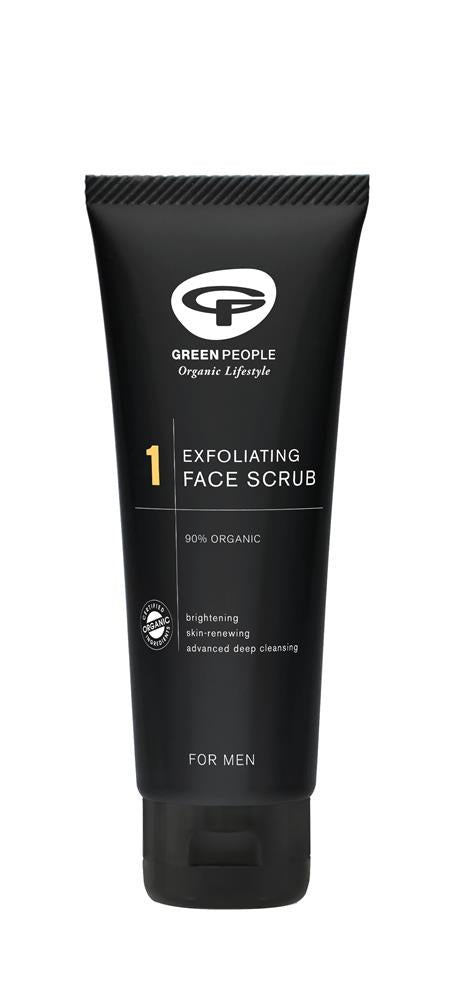 Exfoliating Face Scrub for Men 100ml, Green People