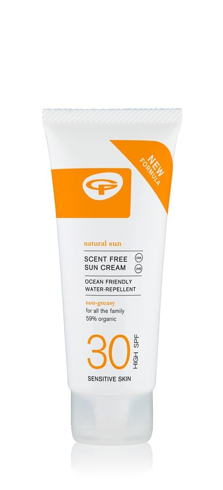 Sun Lotion SPF30 Scent Free Travel Size 100ml, Green People