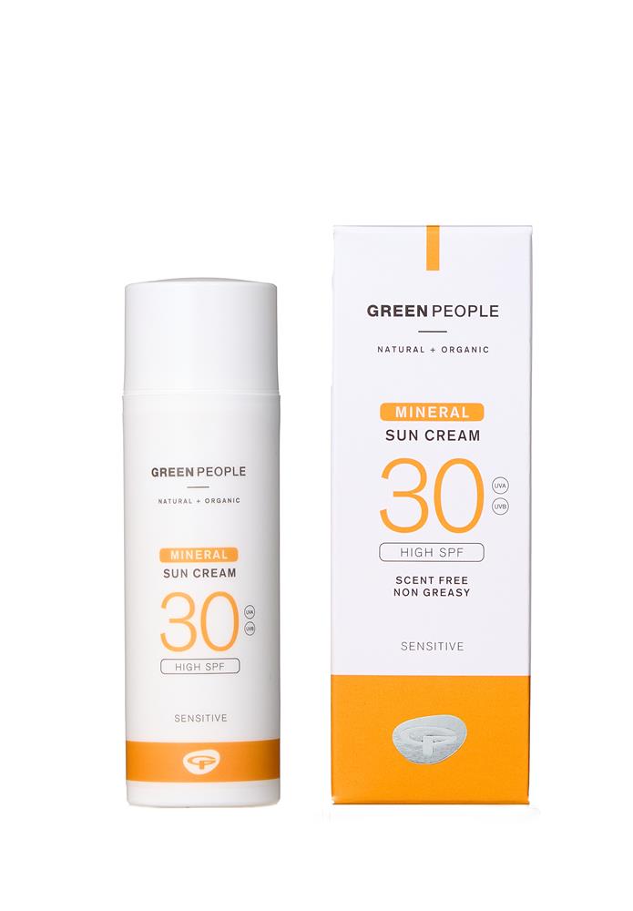 Scent Free Mineral Sun Cream SPF30 50ml, Green People