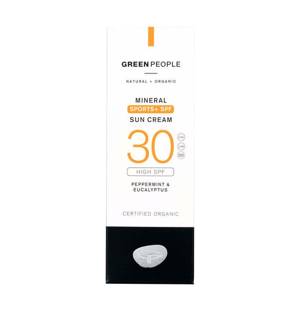 Mineral Sports + SPF30 Sun Cream 50 ml, Green People