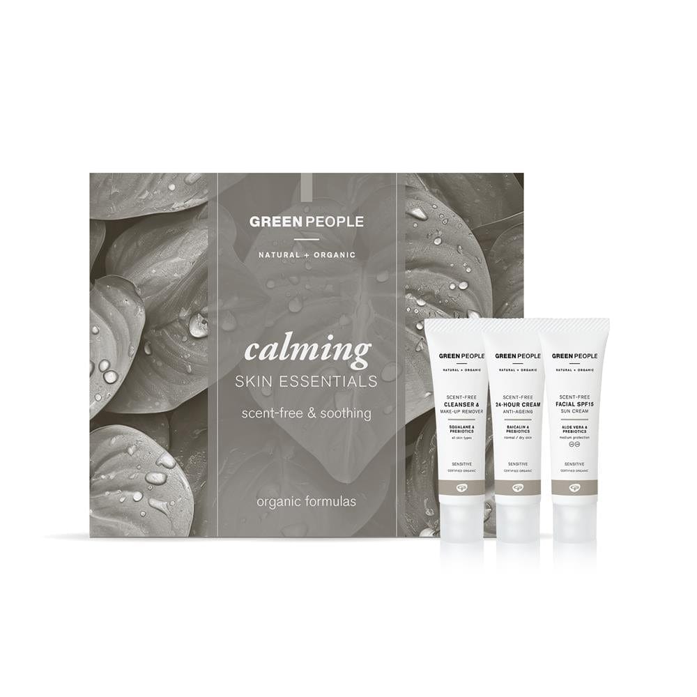 Calming Skin Essentials Gift Set 230g, Green People