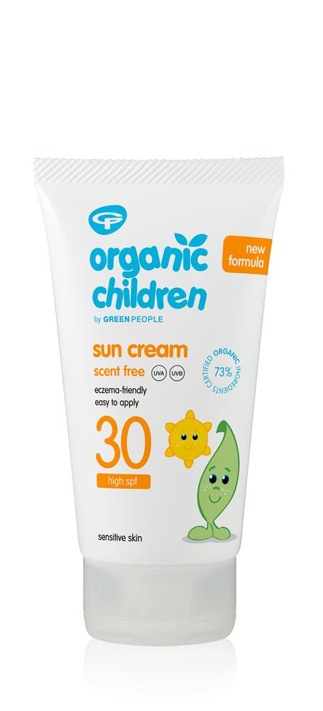 Organic Children Sun Lotion SPF30 - Scent Free 150ml, Green People