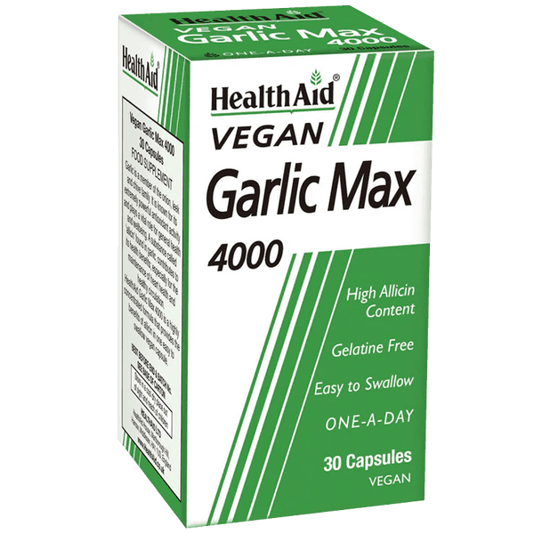 HealthAid Garlic Max 4000mg Capsules Pack of 30 - welzo