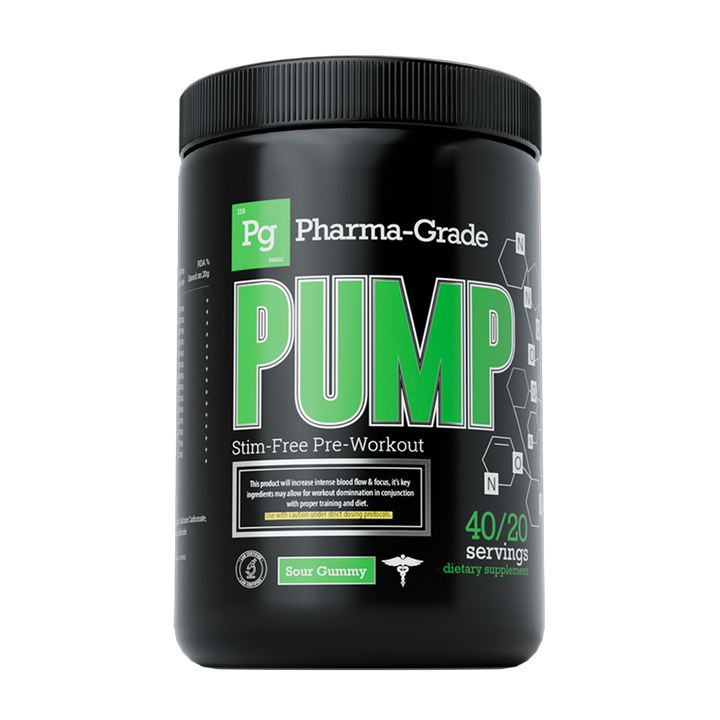 Pharma Grade PUMP 400g Sour Gummy