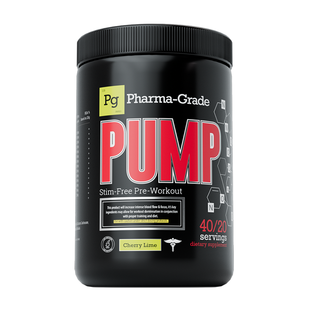 Pharma Grade PUMP 400g Cherry Lime