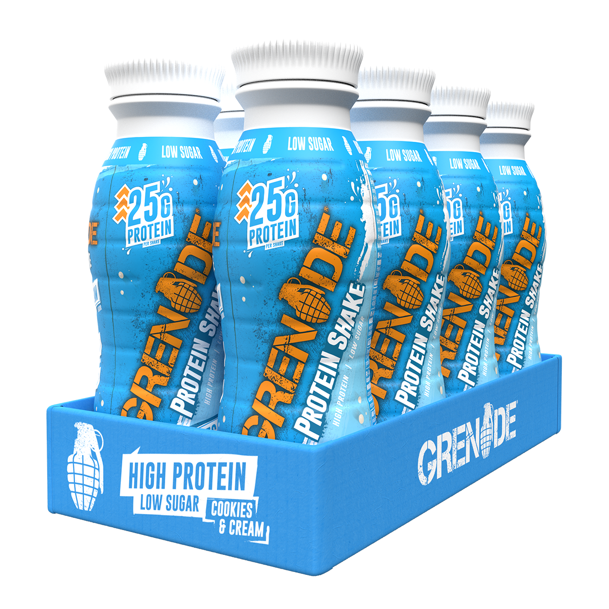 Grenade Protein Shake 8x330ml Cookies & Cream