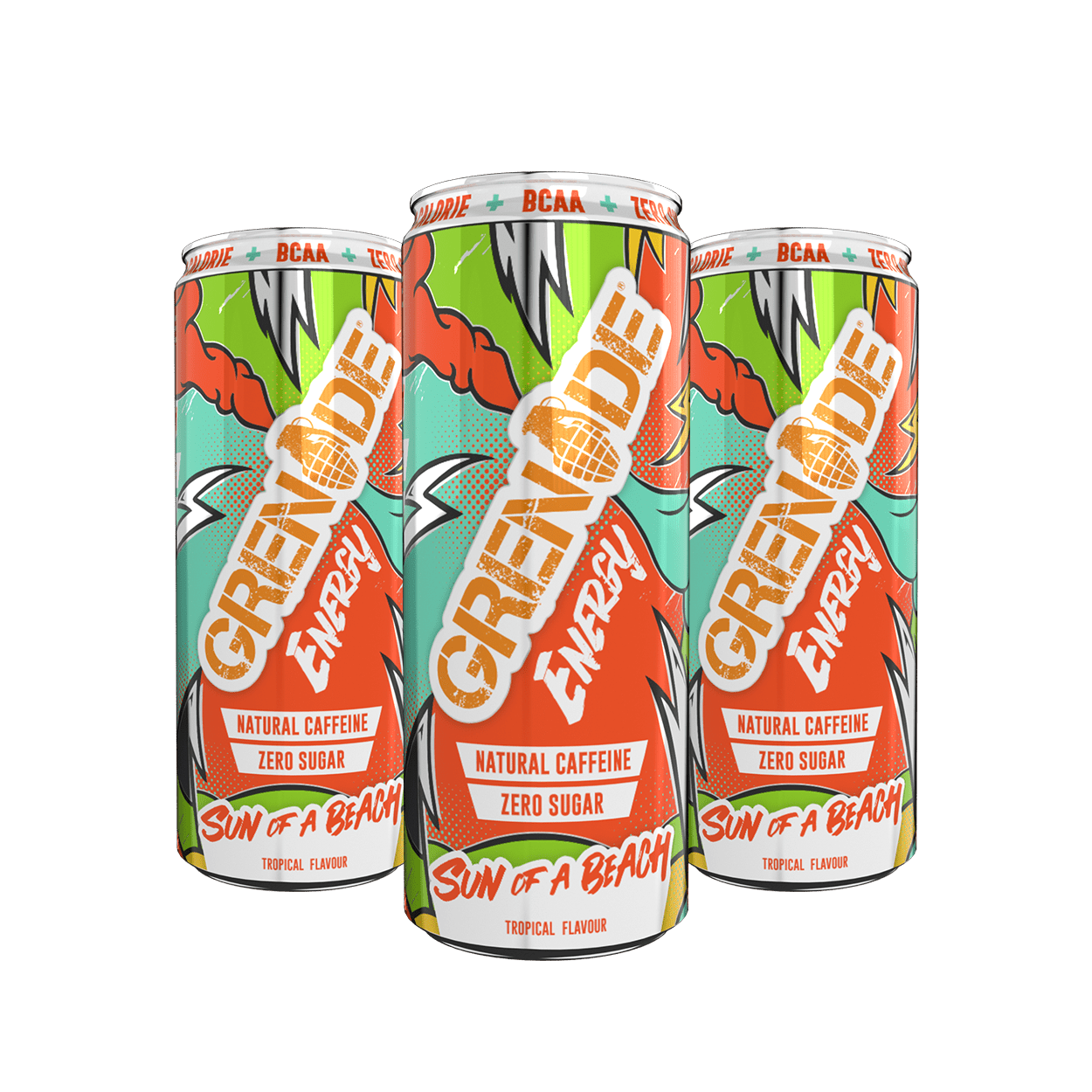 Grenade Energy 12x330ml Sun of a Beach (Tropical)