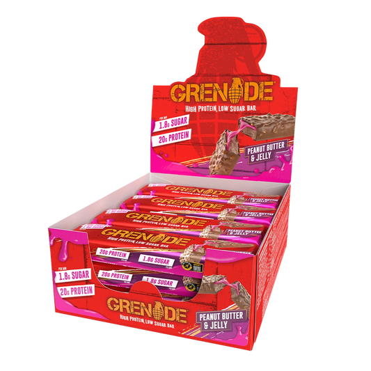 Grenade Protein Bar 12x60g Peanut Butter & Jelly