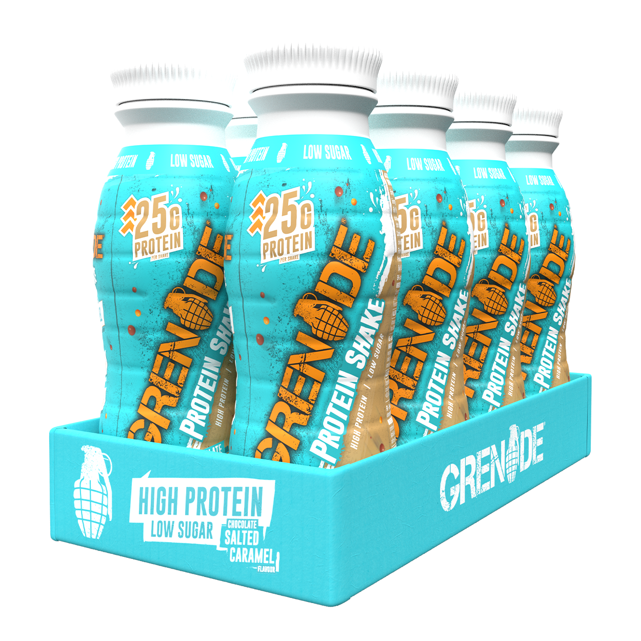 Grenade Protein Shake 8x330ml Chocolate Salted Caramel