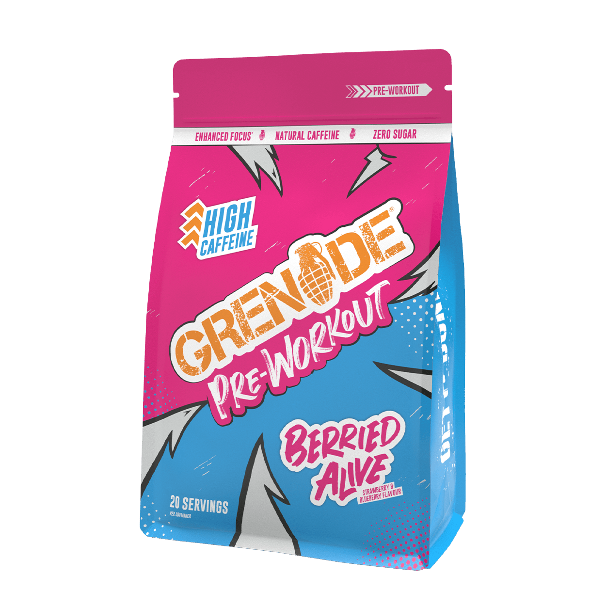 Grenade Pre-Workout 330g Berried Alive