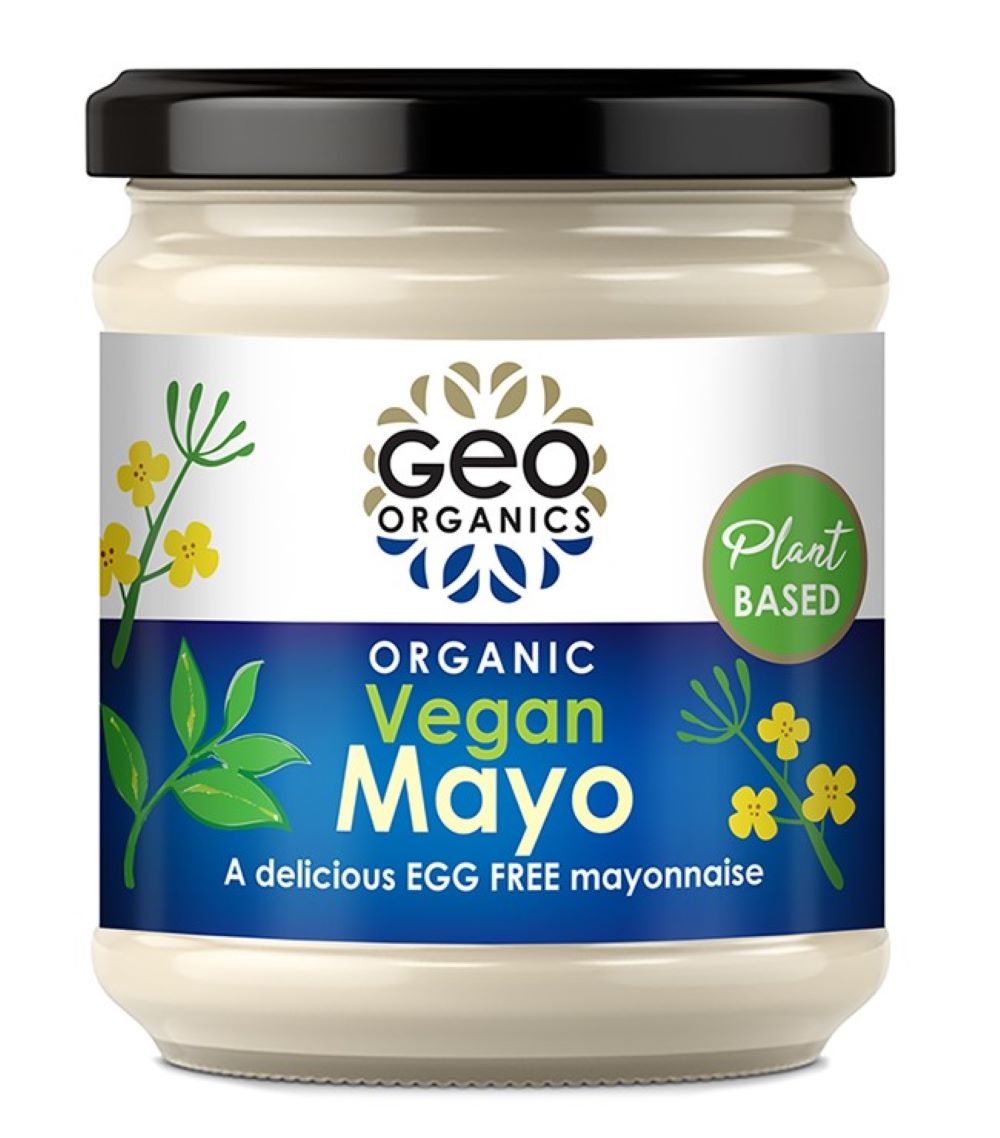 Condiments - Organic Vegan Mayo 240ml, Geo Organics