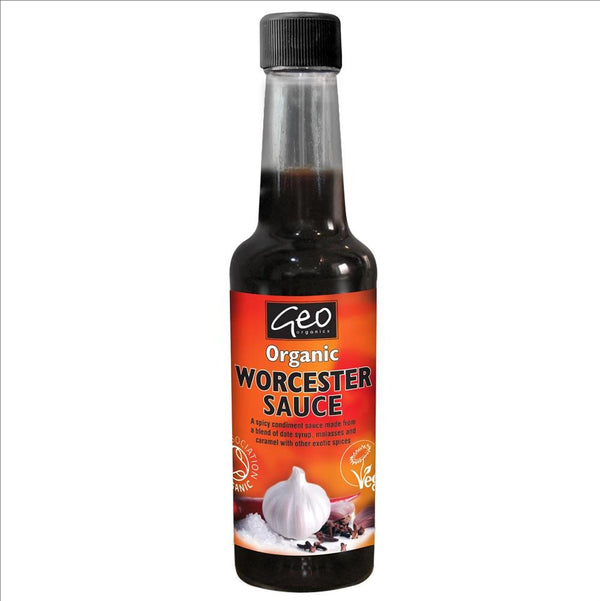 Condiments - Organic Worcester Sauce 150ml, Geo Organics