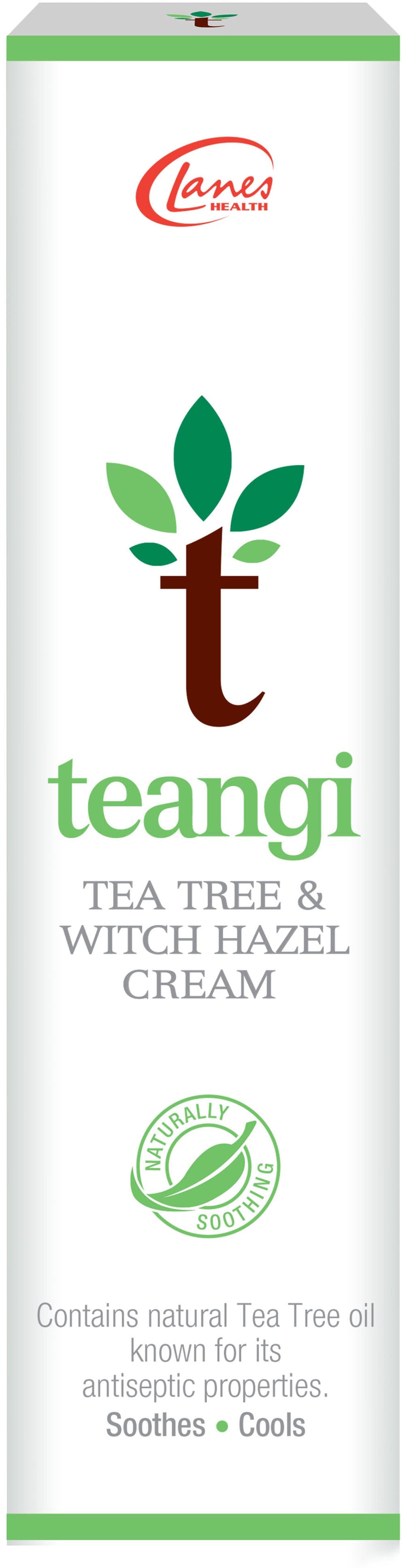 Teangi Tea Tree Witch Hazel Cream 28g, GR Lanes