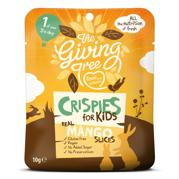 Freeze Dried Crispies for Kids Mango 10g, Giving Tree Snacks