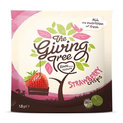 Freeze Dried Strawberry Crisps 18g, Giving Tree Ventures