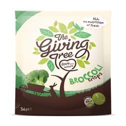 Vacuum Fried Broccoli Crisps 36g, Giving Tree Ventures