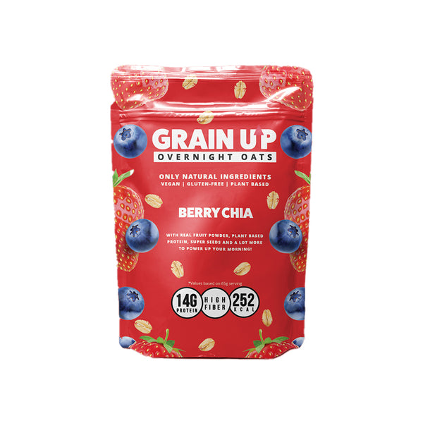 GRAIN UP Oats - Berry Chia 325g