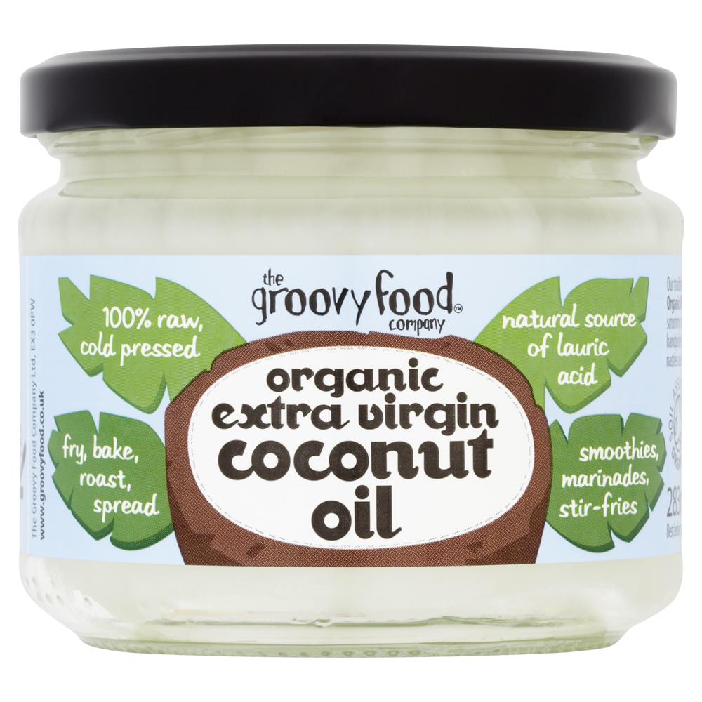 Groovy Food Organic Virgin Coconut Oil 283g, Groovy Food