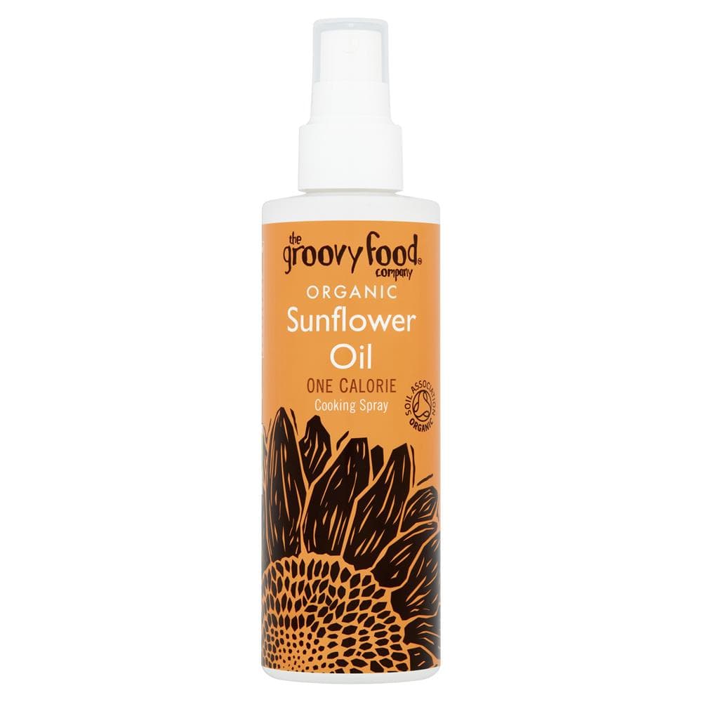 Groovy Organic Sunflower Oil Cooking Spray 190ml, Groovy Food