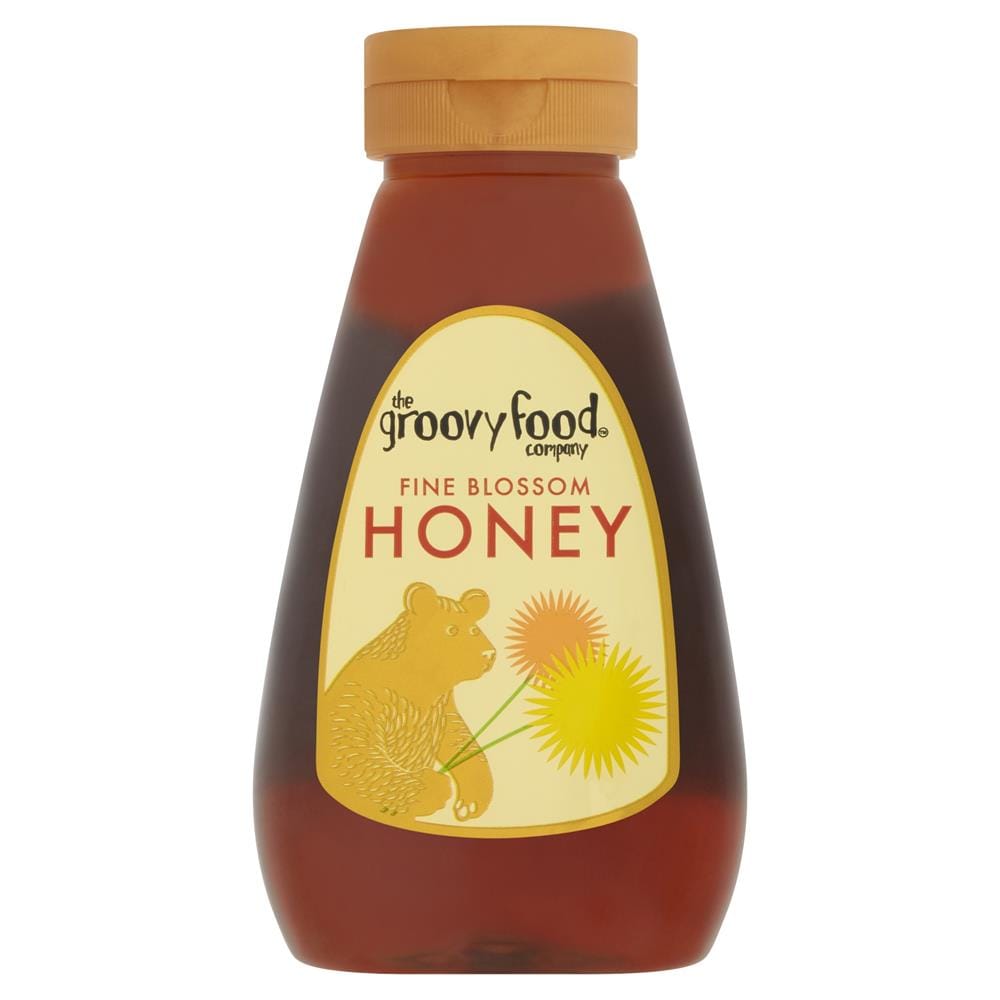 The Groovy Food Company Squeezy Fine Blossom Honey 340g, Groovy Food