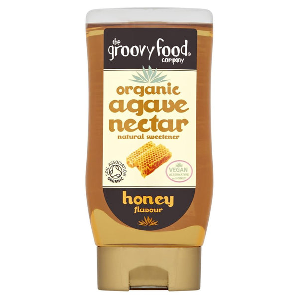 The Groovy Food Company Organic Agave Nectar Honey Flavour 250ml, Groovy Food